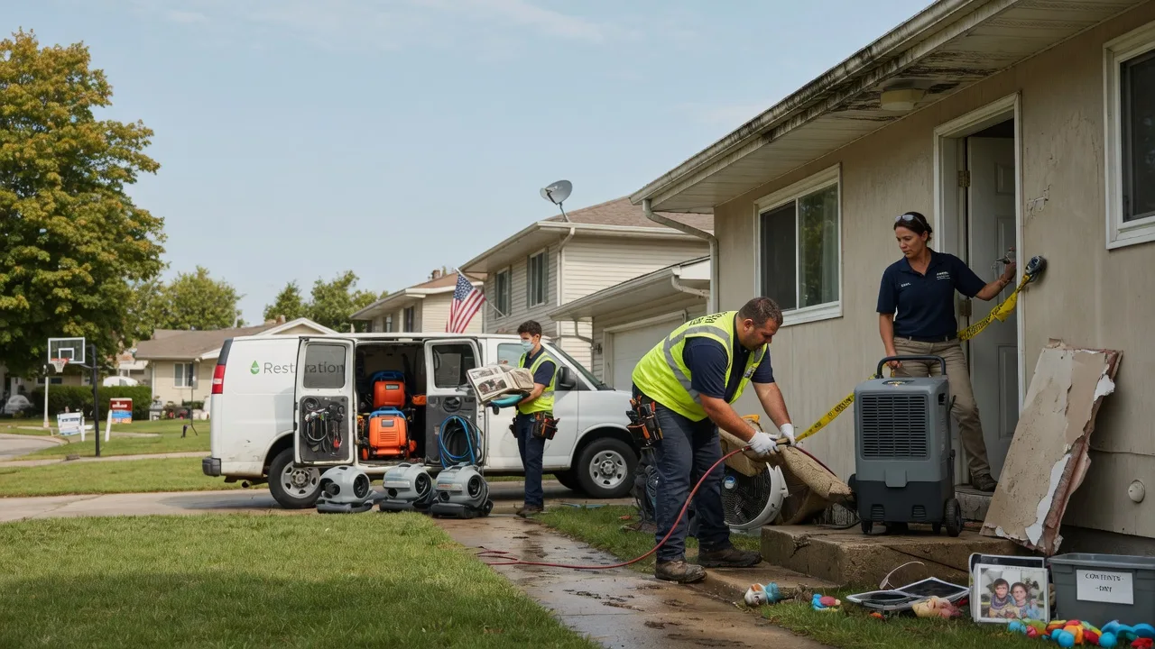 Water Damage Restoration in Carrollton, OH near me